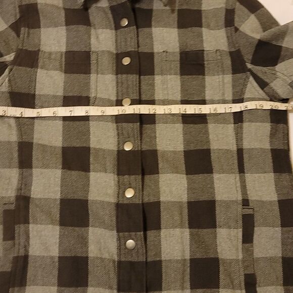 - Men's Duluth Trading Co. plaid flannel jacket size medium - Picture 6 of 14